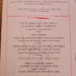 Menú